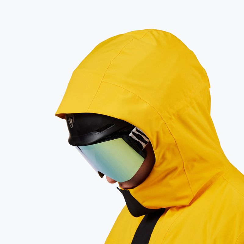 Herren-Skijacke Rossignol Desafio 2L Shell saffron yellow 5