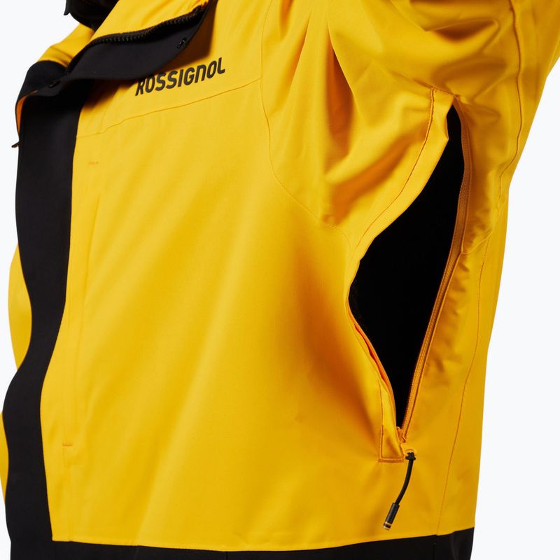 Herren-Skijacke Rossignol Desafio 2L Shell saffron yellow 8