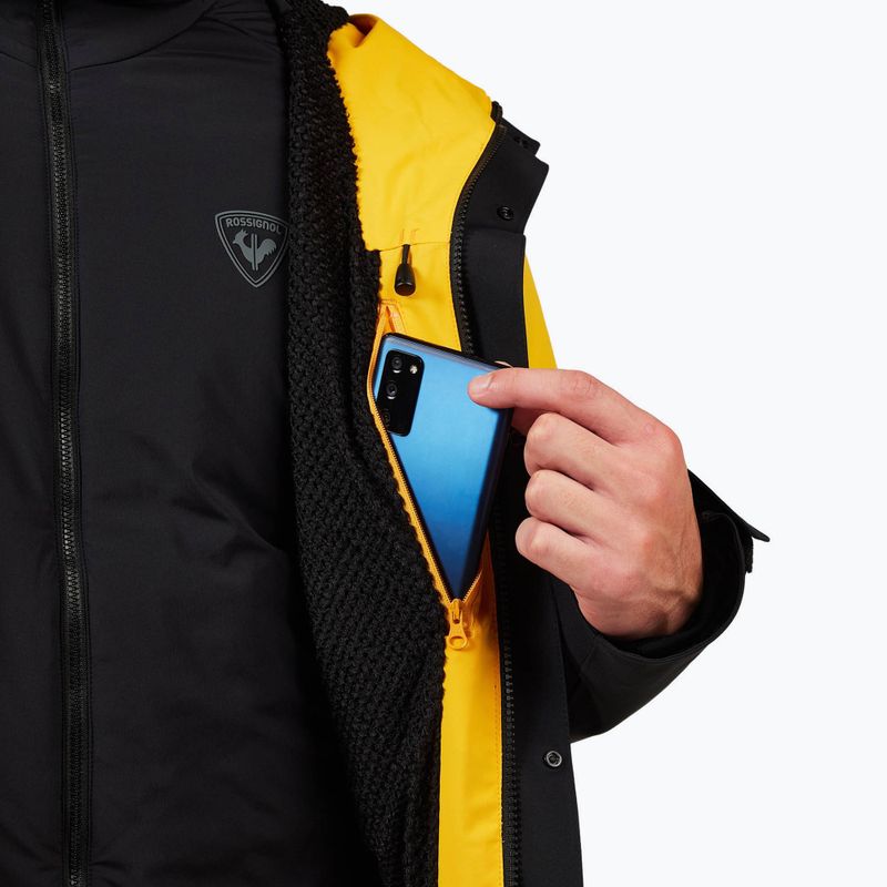 Herren-Skijacke Rossignol Desafio 2L Shell saffron yellow 17