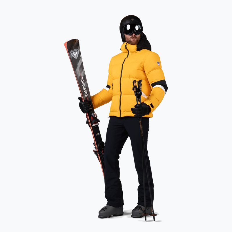 Herren-Skijacke Rossignol Daille Down saffron yellow 2