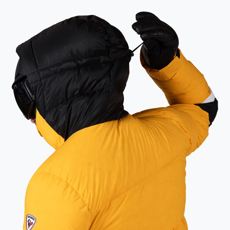 Herren-Skijacke Rossignol Daille Down saffron yellow 6