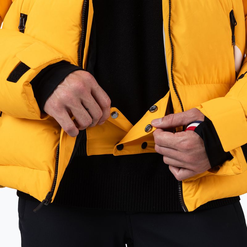 Herren-Skijacke Rossignol Daille Down saffron yellow 15