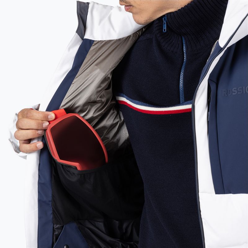 Herren-Skijacke Rossignol Ciastel Down Mix dark navy 14