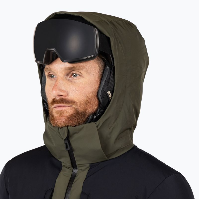 Herren-Skijacke Rossignol Ciastel Down Mix olive shadow 4