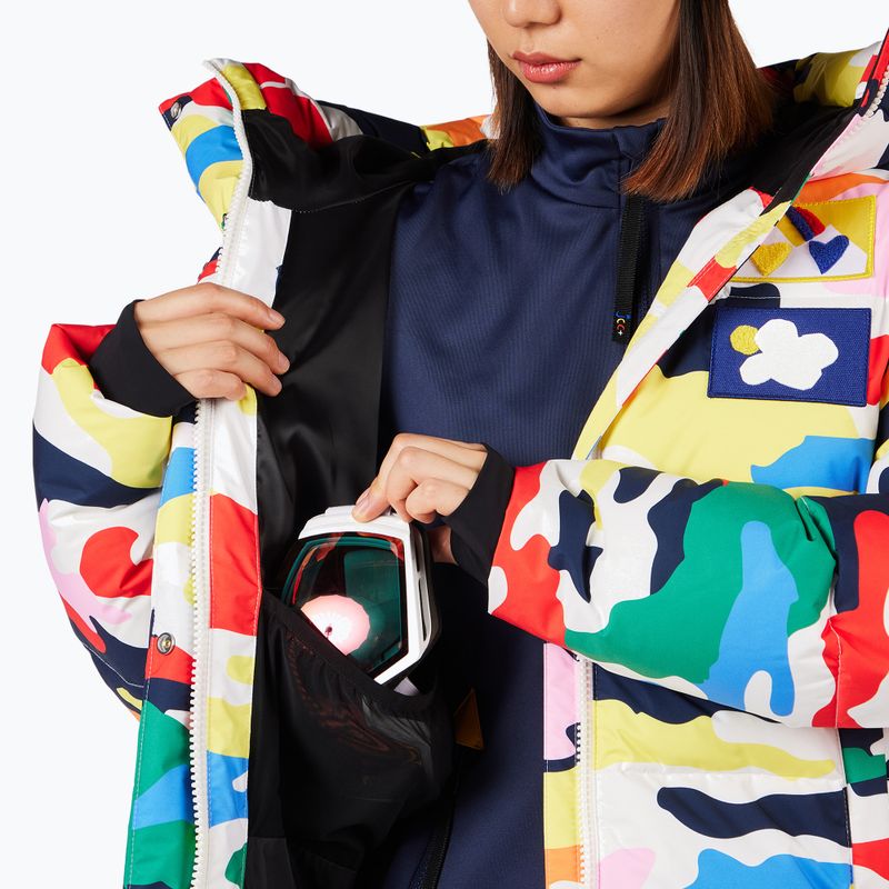 Damen-Skijacke Rossignol JCC Allsnow Down jcc camo print 9