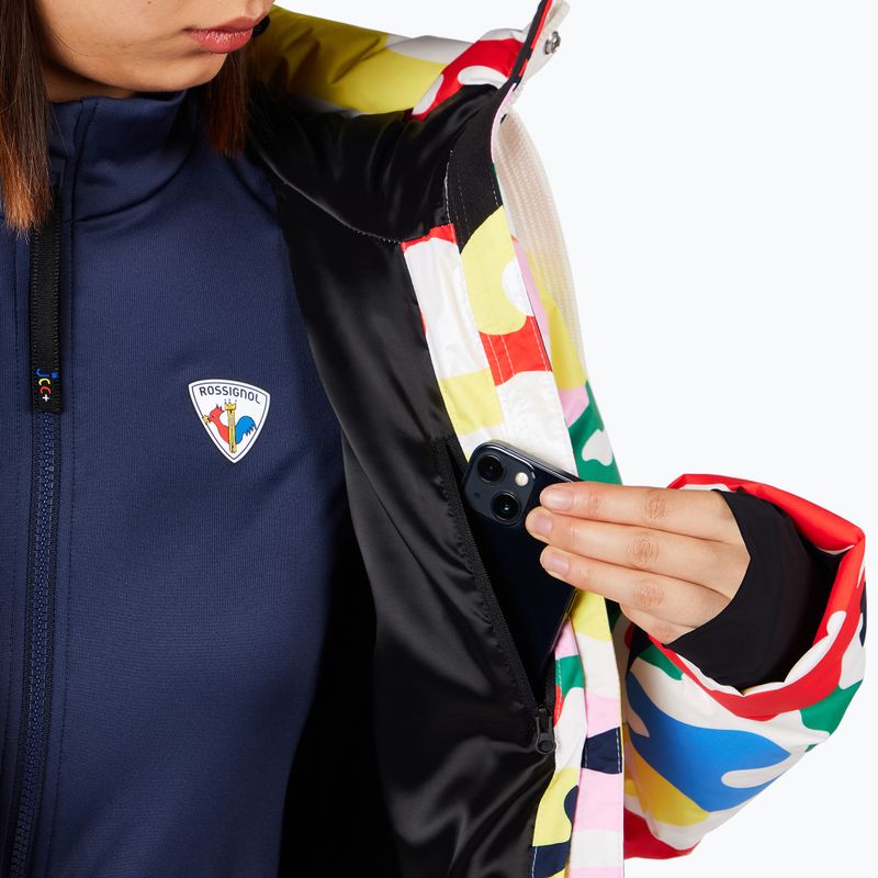 Damen-Skijacke Rossignol JCC Allsnow Down jcc camo print 10