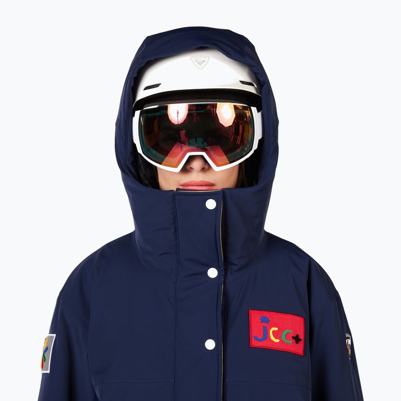 Damen-Skijacke Rossignol JCC Valthor cosmic blue 5