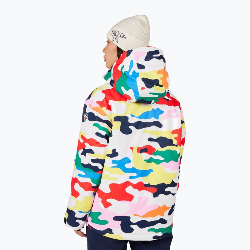 Damen-Skijacke Rossignol JCC Valthor jcc camo print 3