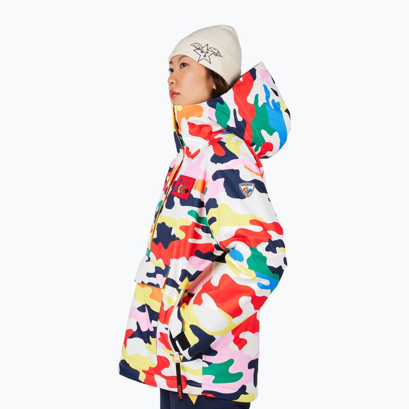 Damen-Skijacke Rossignol JCC Valthor jcc camo print 4