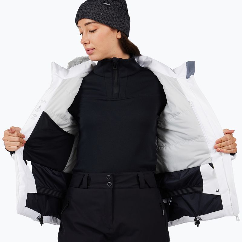 Damen-Skijacke Rossignol Staci Insulated white 12