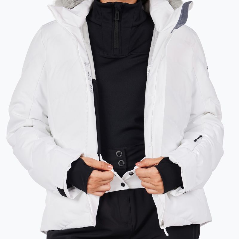 Damen-Skijacke Rossignol Staci Insulated white 13