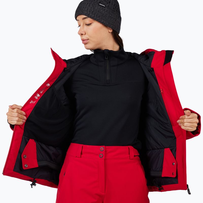 Damen-Skijacke Rossignol Rochrun Insulated ruby red 12