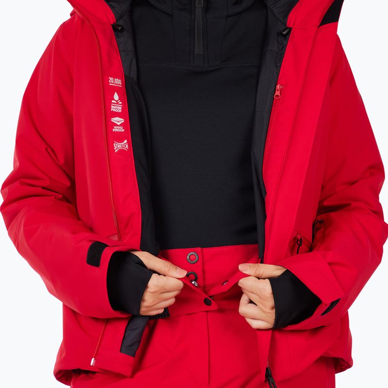 Damen-Skijacke Rossignol Rochrun Insulated ruby red 13