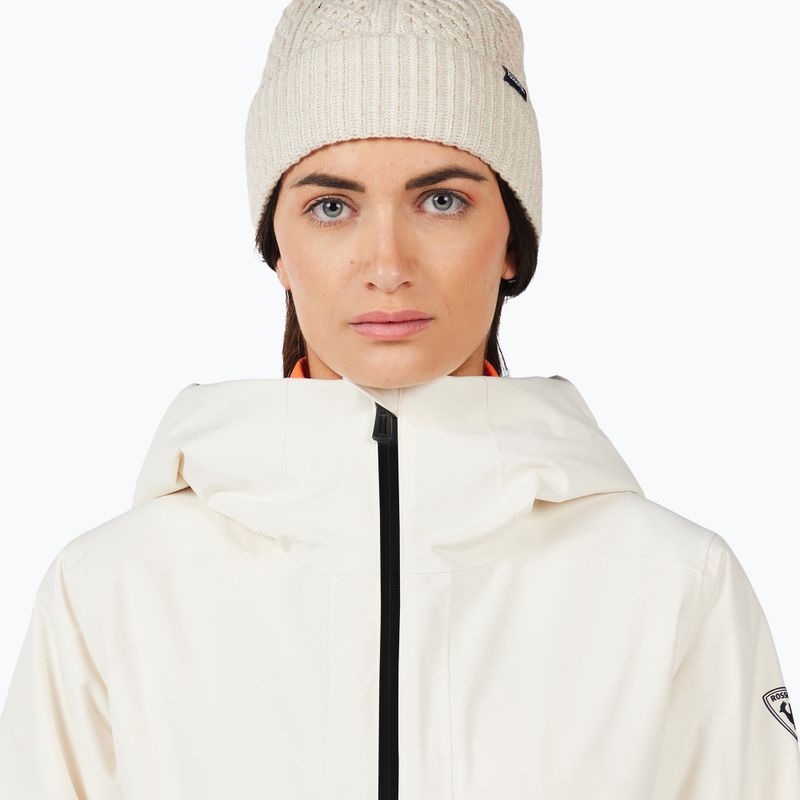 Damen-Skijacke Rossignol Rochrun Insulated nature white 8