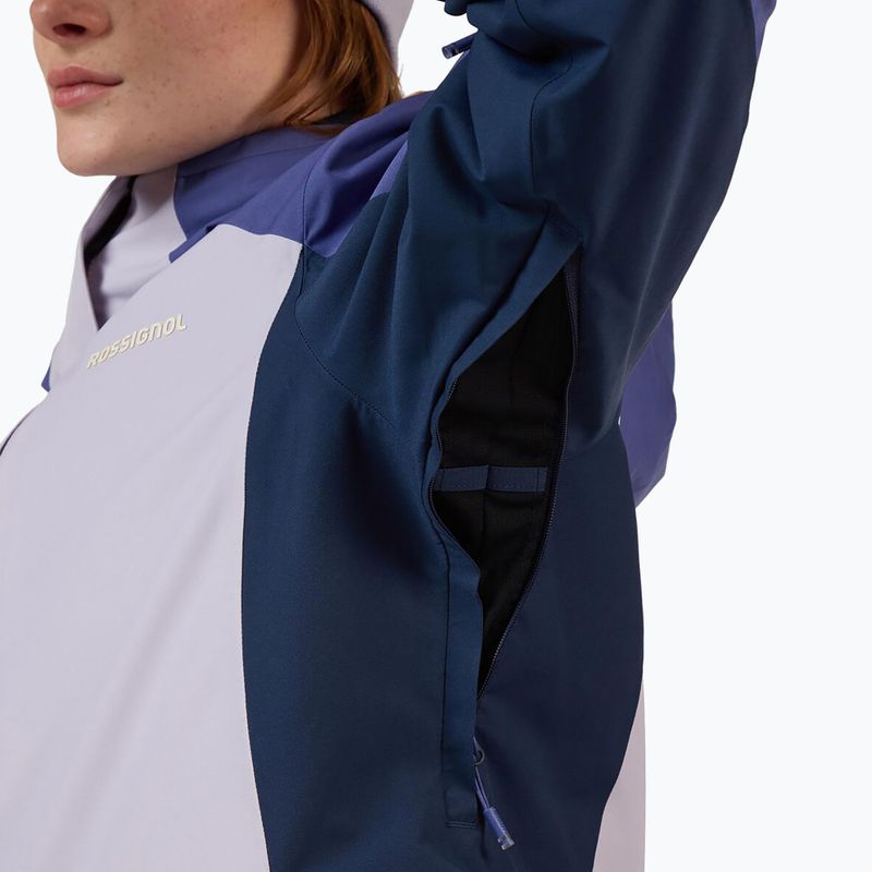Damen-Skijacke Rossignol Velika Insulated galactic lilac 9