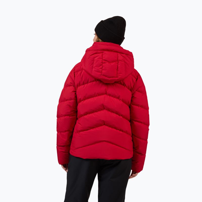 Damen-Skijacke Rossignol Wispile Ripstop Down ruby red 3