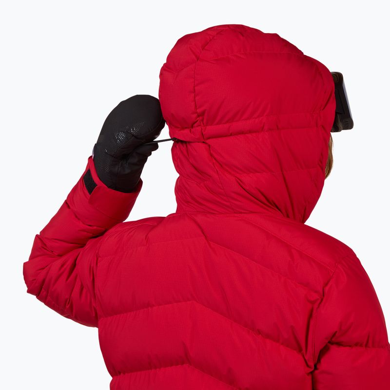 Damen-Skijacke Rossignol Wispile Ripstop Down ruby red 5