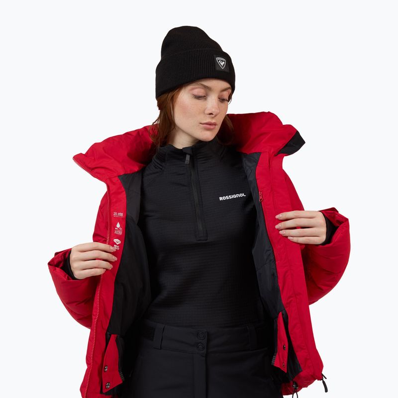 Damen-Skijacke Rossignol Wispile Ripstop Down ruby red 16