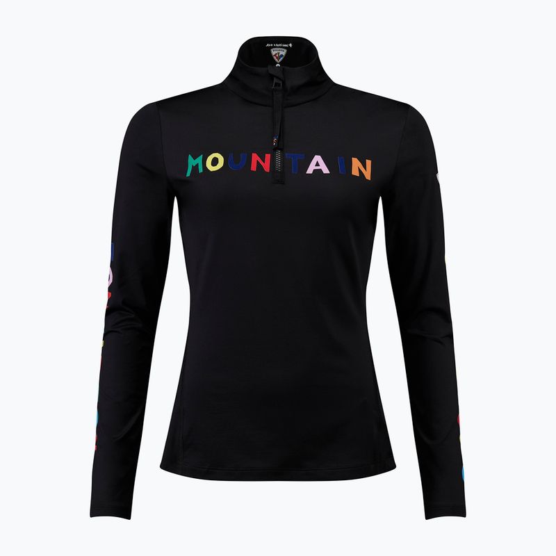 Damen-Sweatshirt Rossignol JCC Booster Half Zip black 6
