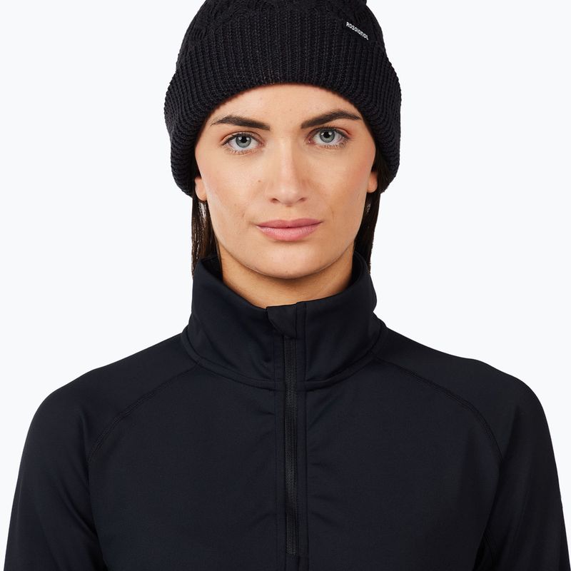 Fleecejacke für Damen Rossignol Mid Layer Stretch Half Zip black 5