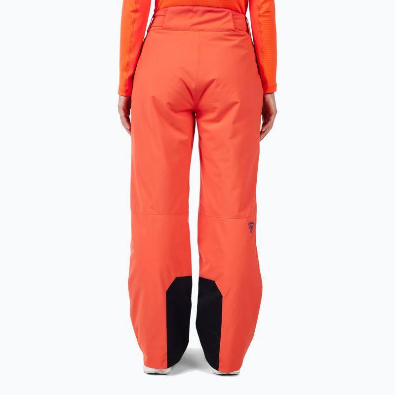 Damen-Skihose Rossignol Strawpile Insulated orange flame 3