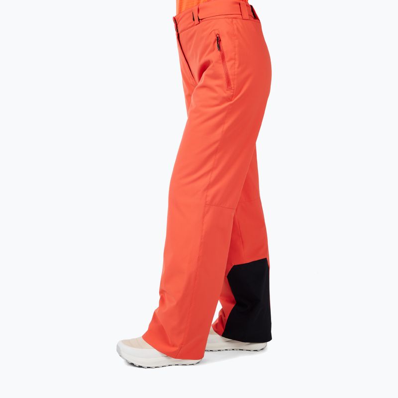 Damen-Skihose Rossignol Strawpile Insulated orange flame 4