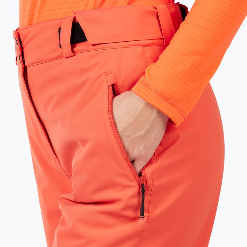 Damen-Skihose Rossignol Strawpile Insulated orange flame 5