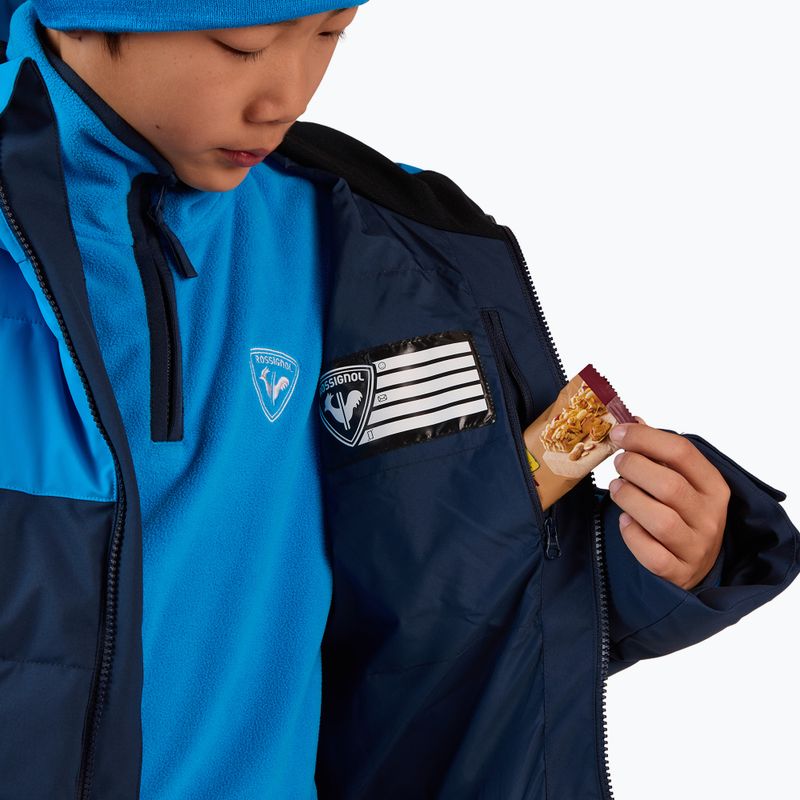 Kinder-Skijacke Rossignol Siz Quiled dark navy 12