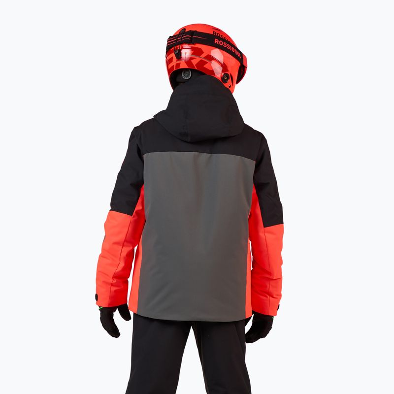 Kinder-Skijacke Rossignol Hero Velika Insulated black 3