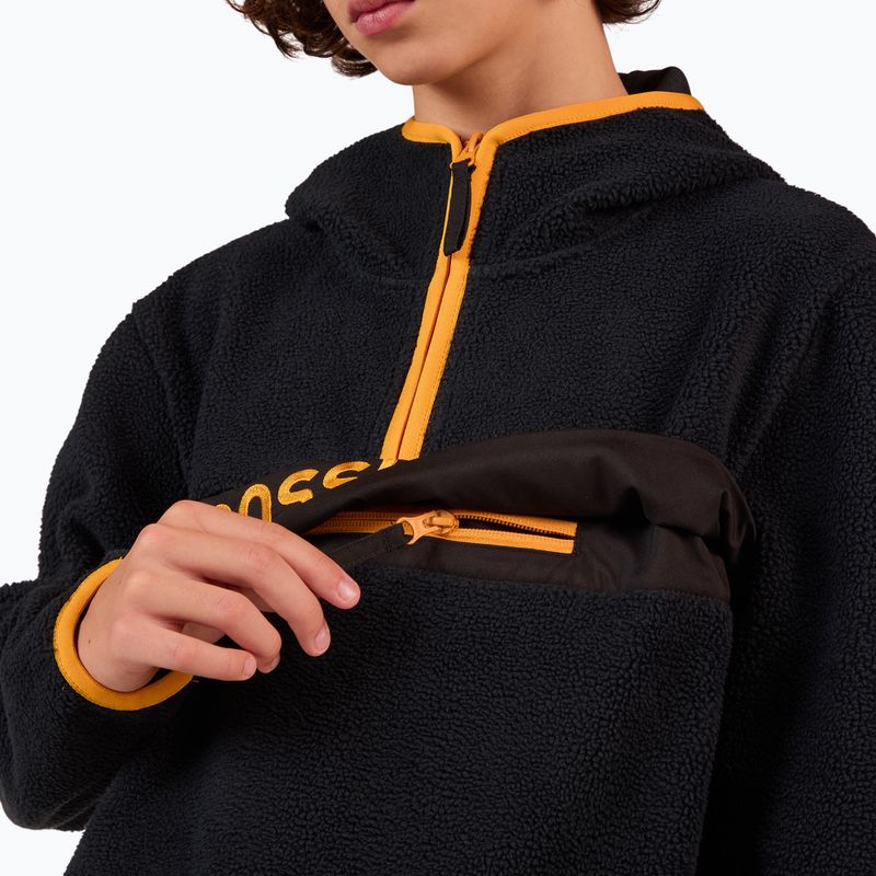 Kinder-Sweatshirt Rossignol Alltrack Anorak Fleece black 7