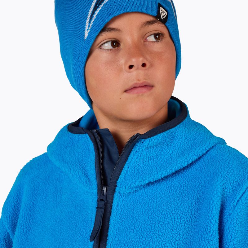 Kinder-Fleecejacke Rossignol Alltrack Anorak Fleece blazing blue 6