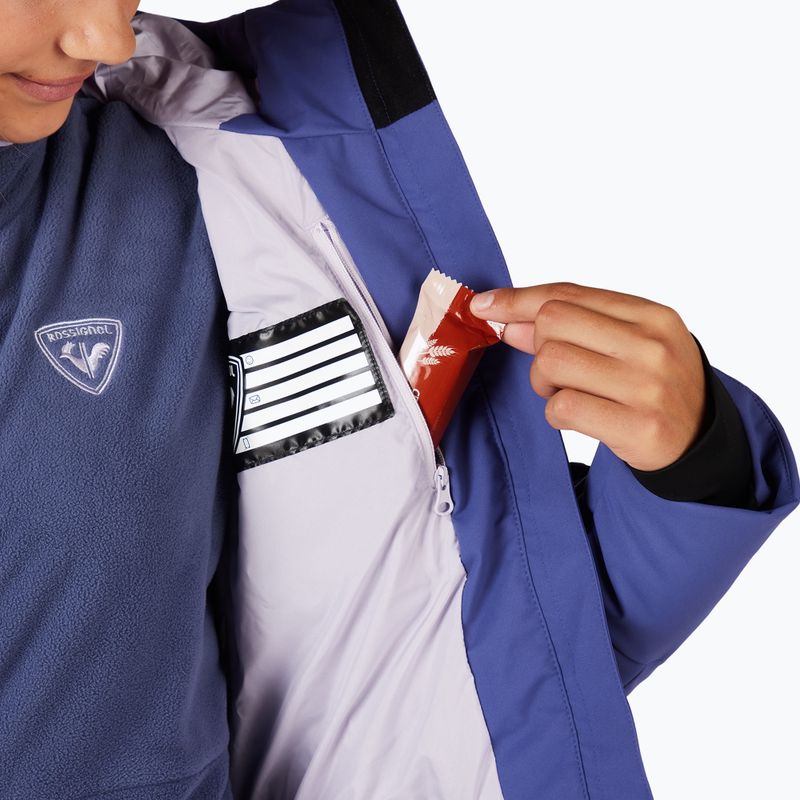 Kinder-Skijacke Rossignol Girl Staci Future Blue 12