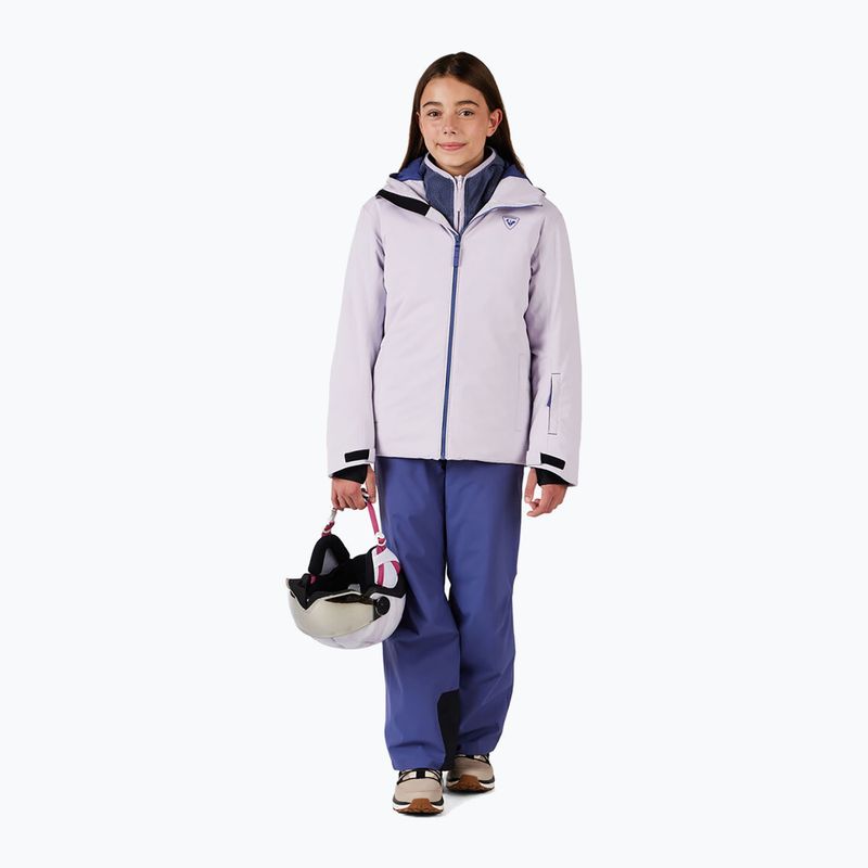 Kinder-Skijacke Rossignol Strawpile Jr galactic lilac 2
