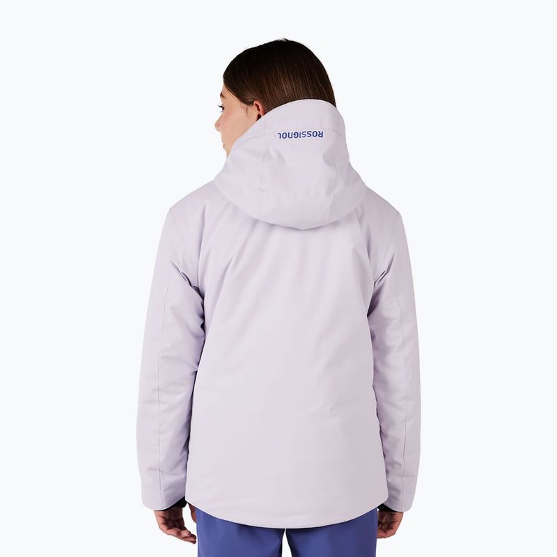 Kinder-Skijacke Rossignol Strawpile Jr galactic lilac 3
