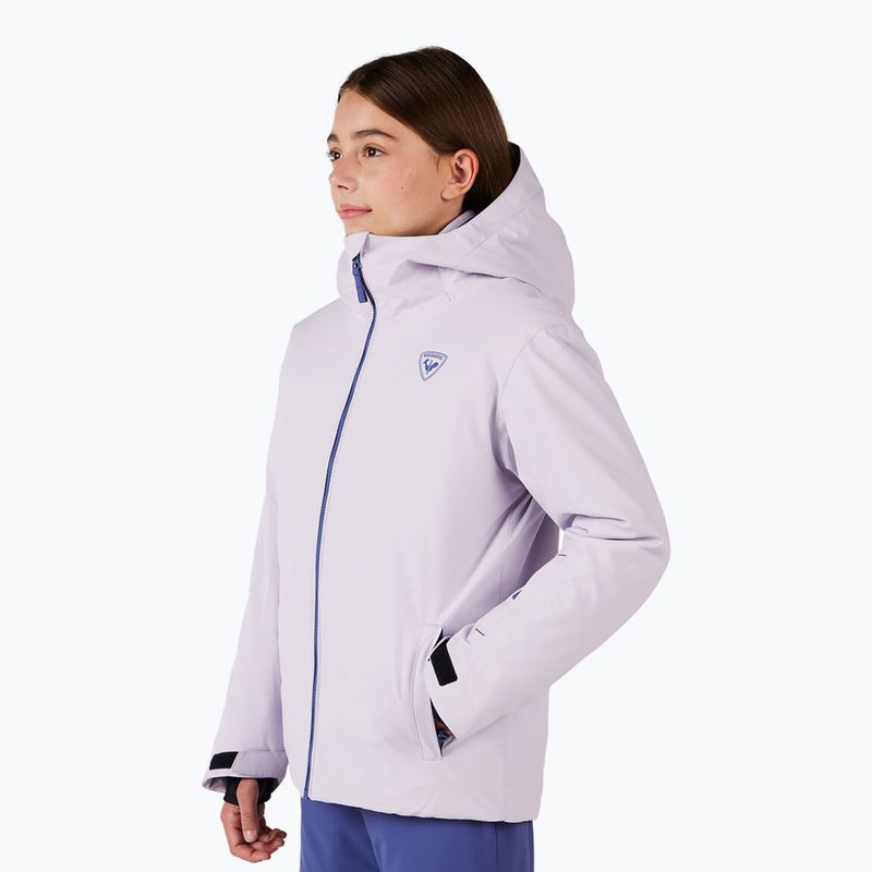 Kinder-Skijacke Rossignol Strawpile Jr galactic lilac 4
