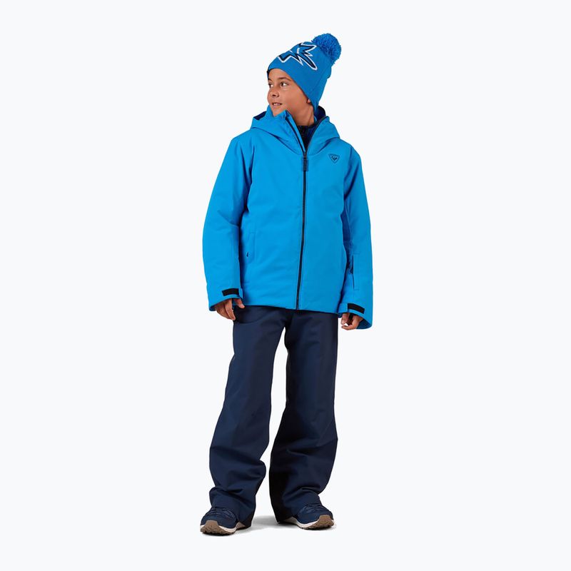 Kinder-Skijacke Rossignol Strawpile Jr blazing blue 2