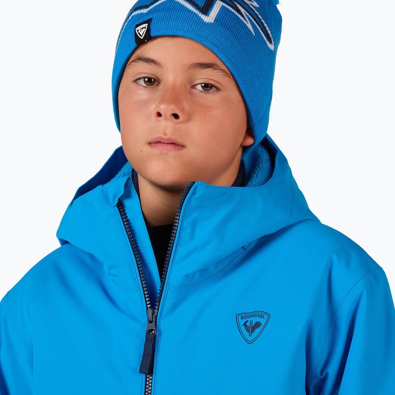Kinder-Skijacke Rossignol Strawpile Jr blazing blue 5