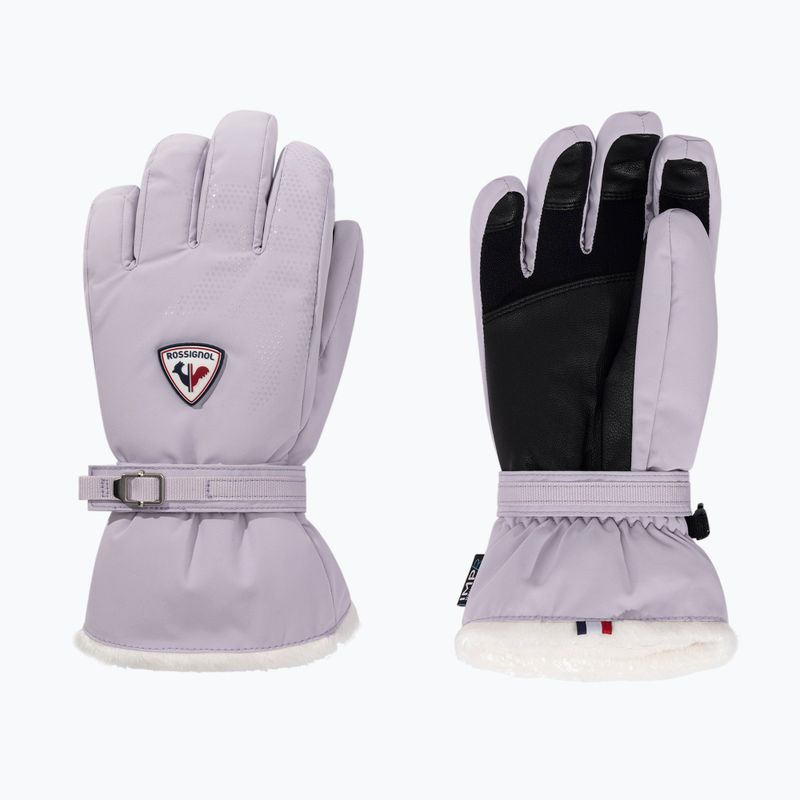 Damen-Skihandschuhe Rossignol Romy Impr G galactic lilac