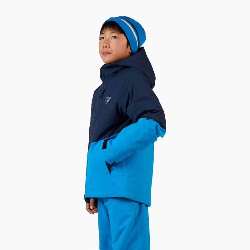 Kinder-Skijacke Rossignol Wispile Blazing Blue 4