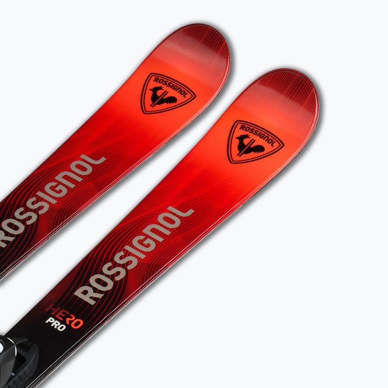 Kinder-Alpinski mit Bindung Rossignol Hero Multi-Event Pro 110-130 Kid-X + Kid 4 GW 5