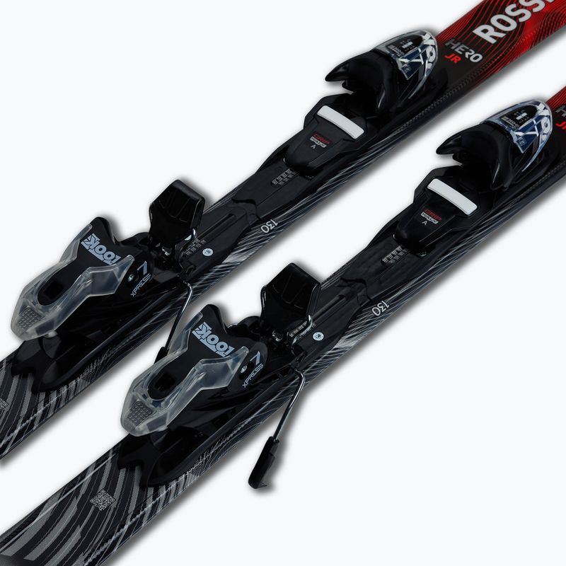 Kinder-Alpinski mit Bindung Rossignol Hero Jr 130-150 + Xpress 7 GW 6