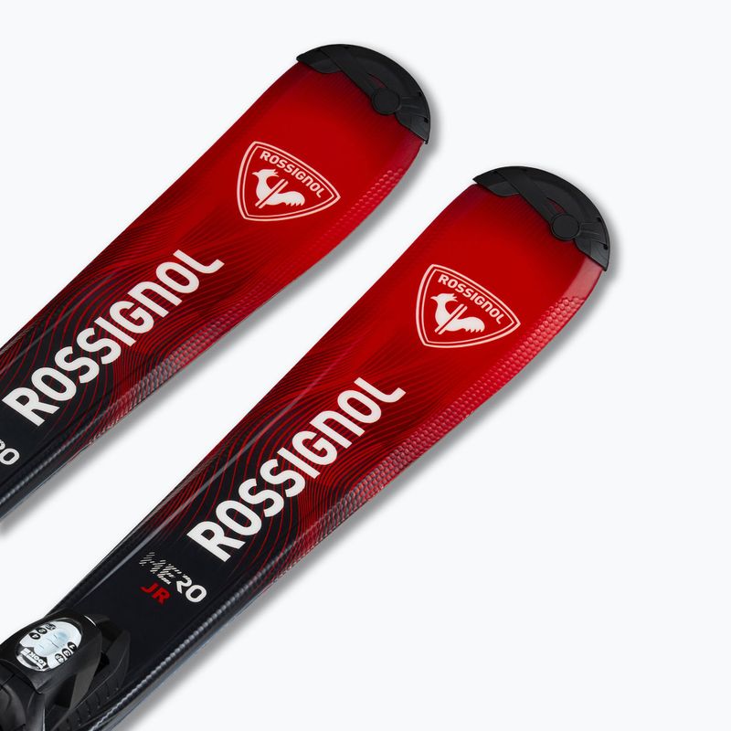 Kinder-Alpinski mit Bindung Rossignol Hero Jr 100-140 + Kid 4 GW 5