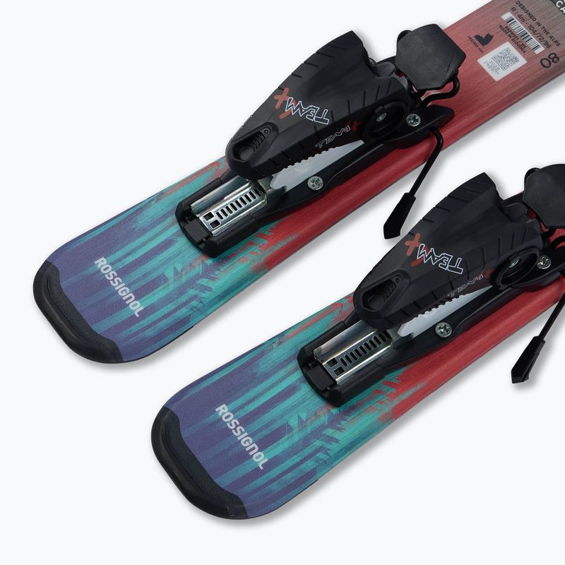 Kinder-Alpinski mit Bindung Rossignol Sender Kid Pre-Drilled + Team 4 GW 6