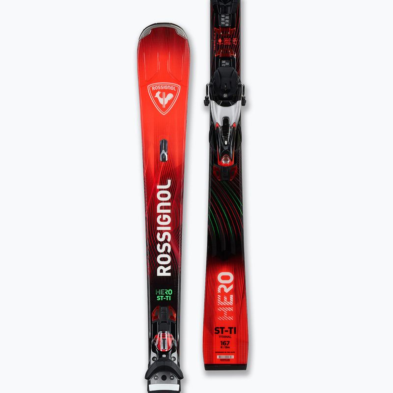 Alpinski mit Bindung Rossignol Hero ST TI Konect + NX 12 Konect GW 4
