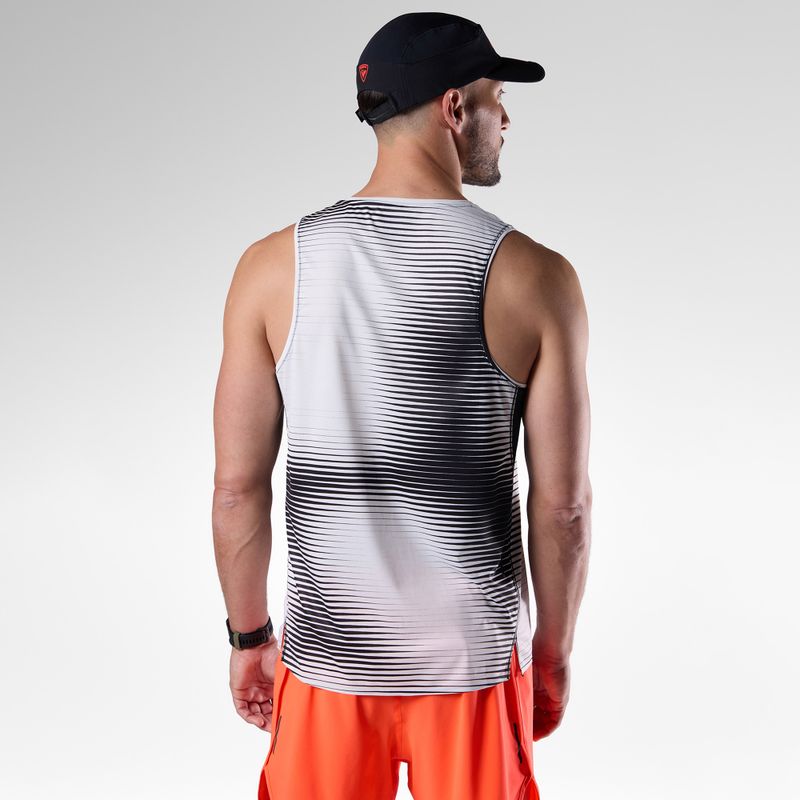 Herren-Laufshirt Rossignol Sapa Ultra Tank black line fogg 4