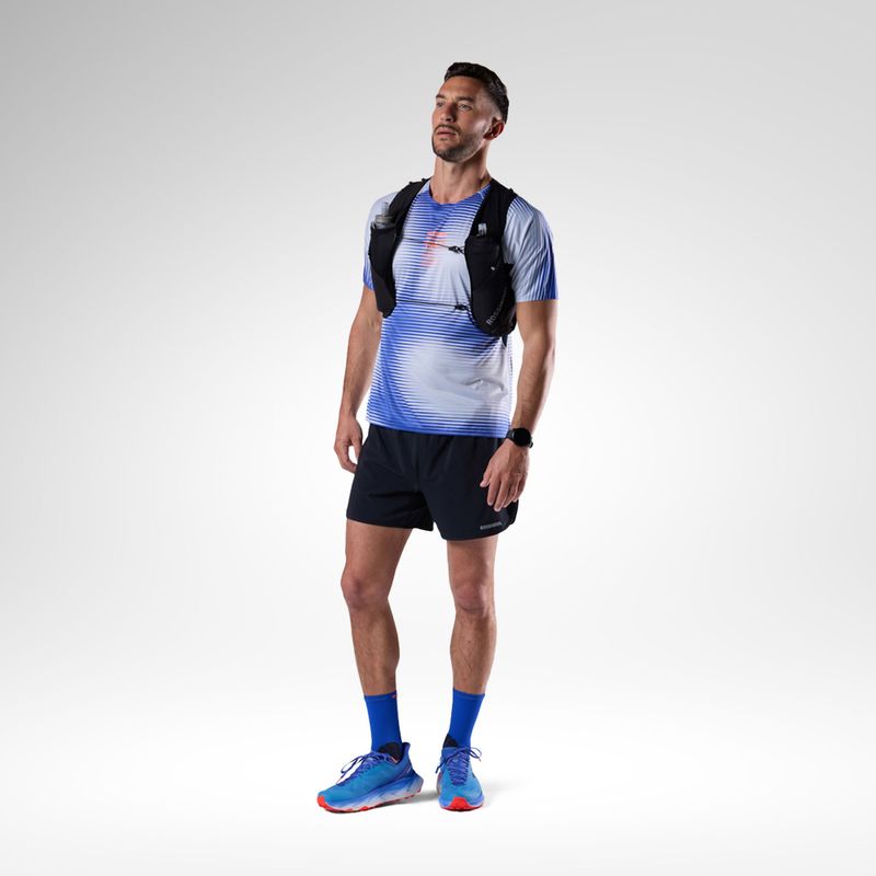 Herren-Laufshirt Rossignol Sapa Ultra Tee dazzle blue line fogg 2
