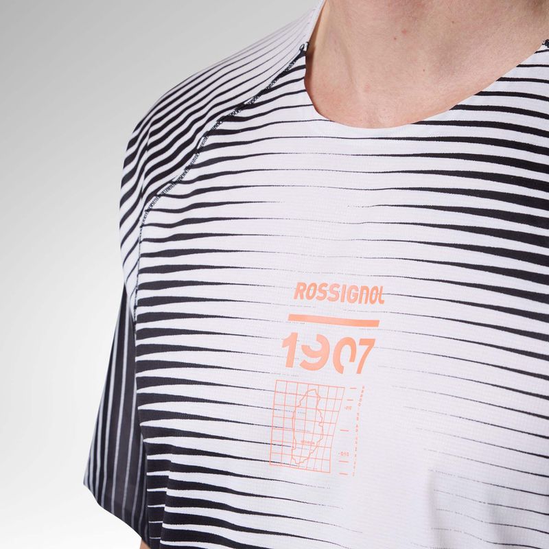 Herren-Laufshirt Rossignol Sapa Ultra Tee black line fogg 5