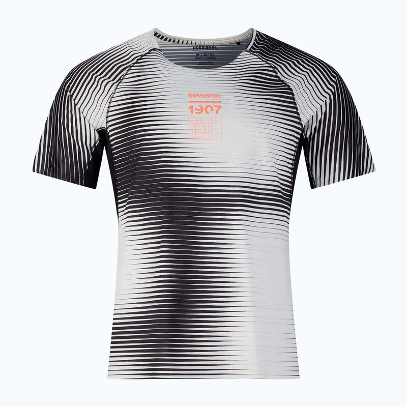 Herren-Laufshirt Rossignol Sapa Ultra Tee black line fogg 8