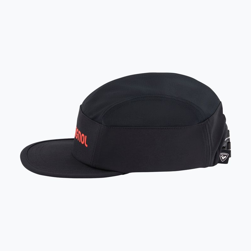Basecap Rossignol Active 5 Panel black/red 3