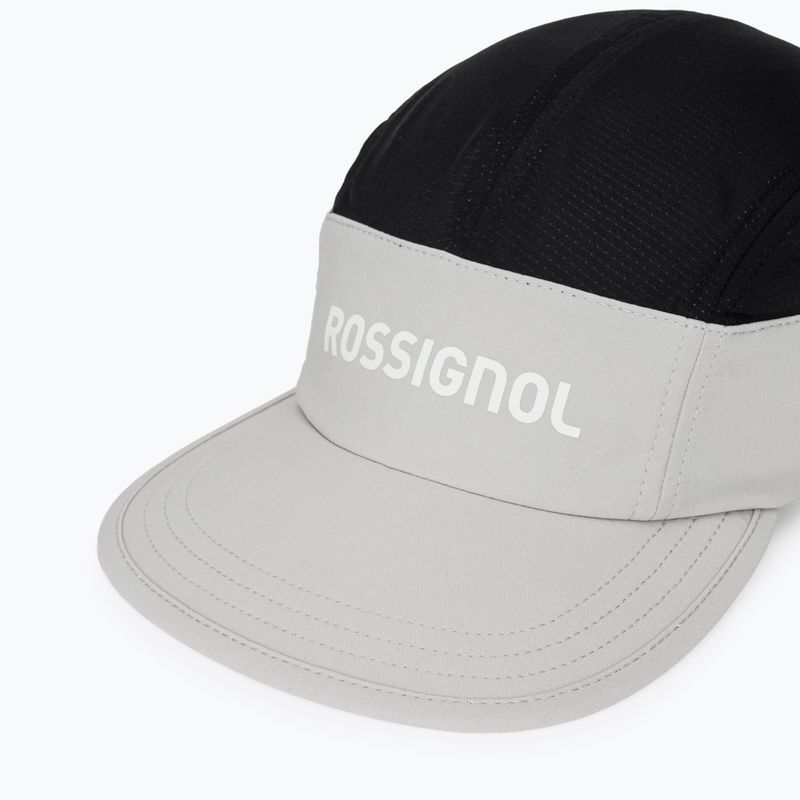 Basecap Rossignol Active 5 Panel light grey 3